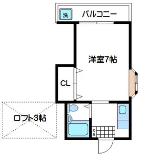 メーベンハウス【2階】の間取り