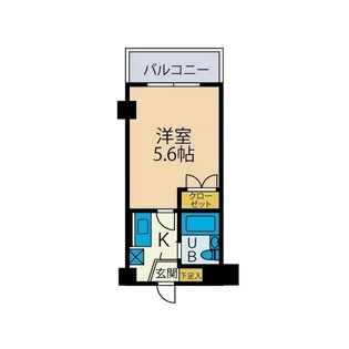 キャトルセゾン橋本6【1階】の間取り