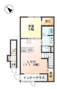 コンチェルト【2階】の間取り