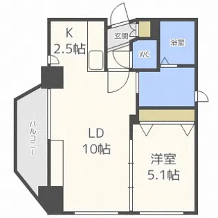 インペリアル22【2階】の間取り