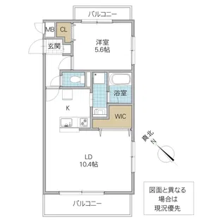 ミュープラテイア【3階】の間取り