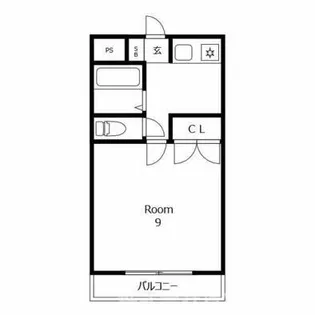 カーム新御池【1階】の間取り