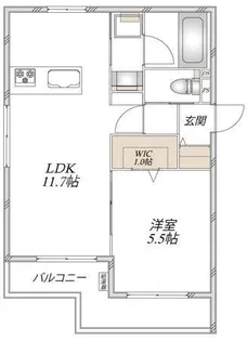 仮称)松戸市松戸メゾン【3階】の間取り
