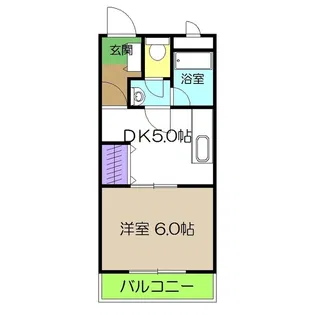 ホワイエ高須【3階】の間取り