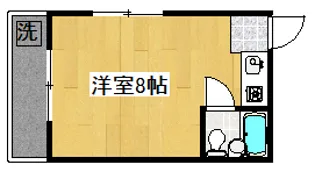 コーポK2【2階】の間取り