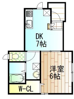 odagiri【1階】の間取り