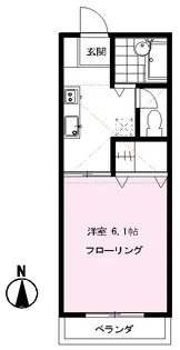 エスポワール【1階】の間取り