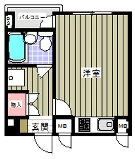 東京都板橋区板橋2【マンション】の間取り