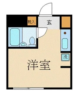 大朝コーポ【3階】の間取り