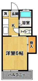 ニュー木村ハイツ【1階】の間取り