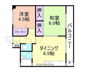 西村マンション【3階】の間取り