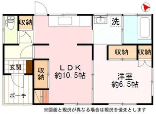 千葉県山武市小泉【一戸建】の間取り