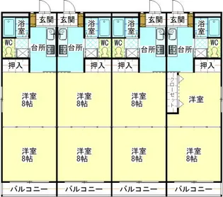 2Kの間取り画像