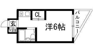 上中マンション【2階】の間取り