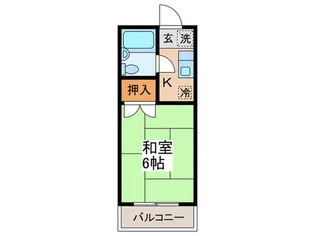 サンパレス西国【3階】の間取り
