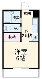 サンビュー志木【2階】の間取り