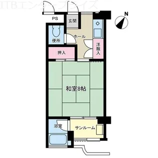 シャンボール浜名湖【6階】の間取り