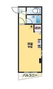 HUKUOKAビル【2階】の間取り