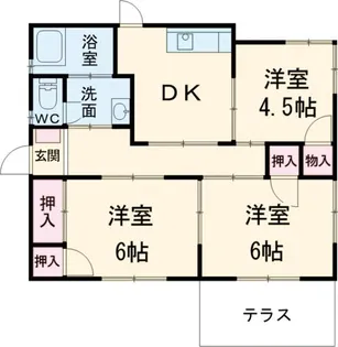 群馬県太田市大原町【一戸建】の間取り