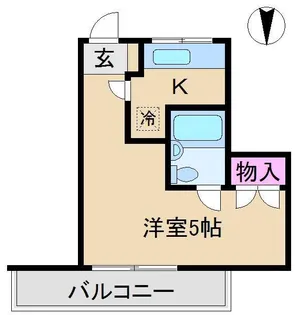 東京都北区神谷1【マンション】の間取り