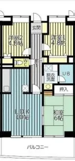 カーザ・フォレスタ【7階】の間取り