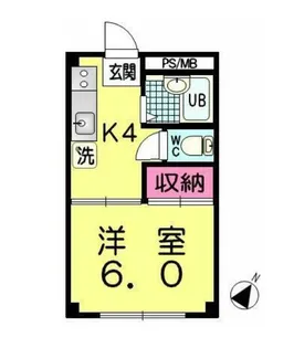 埼玉県熊谷市榎町【マンション】の間取り