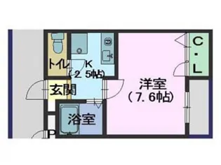 sun MoRitz【1階】の間取り