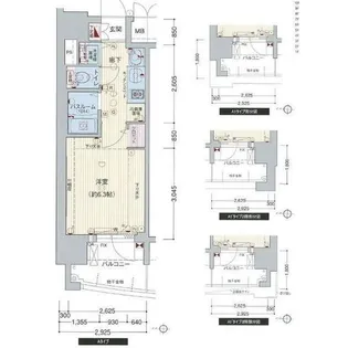 愛知県名古屋市東区東桜2【マンション】の間取り