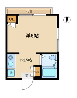 ルグラン【2階】の間取り