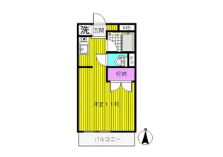 メゾン今津【2階】の間取り