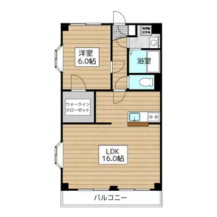 たわわパークプラザ【4階】の間取り