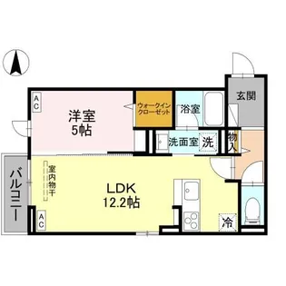 DR相木HERZ【2階】の間取り