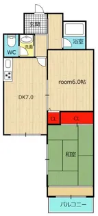 エーデルブルグ【8階】の間取り