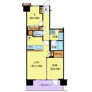 東京都江戸川区西葛西2【マンション】の間取り
