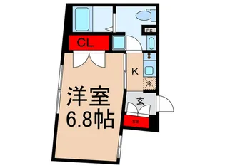 VISTA田端【2階】の間取り