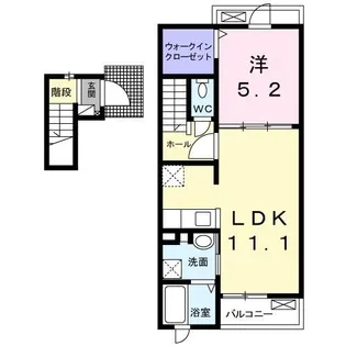 ヴィラ・ルピナスII【2階】の間取り