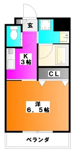 コート・アベニュー【1階】の間取り