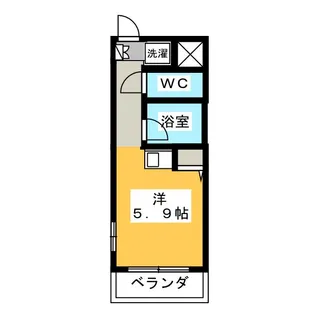 大宮西口プラザ【2階】の間取り
