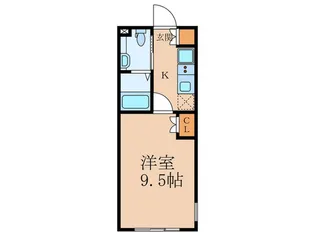 PASEO池尻大橋【3階】の間取り