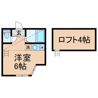 神奈川県横浜市保土ヶ谷区霞台【アパート】の間取り