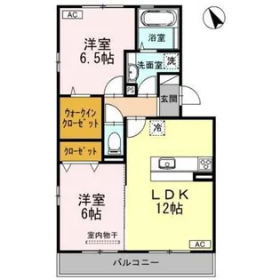 ジラソーレ【3階】の間取り