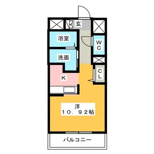 リバージュ【5階】の間取り