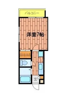 ボヌール【1階】の間取り