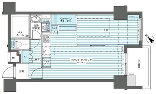 神奈川県横浜市港北区新横浜1【マンション】の間取り