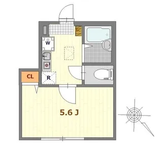 バーミープレイス西新宿【1階】の間取り
