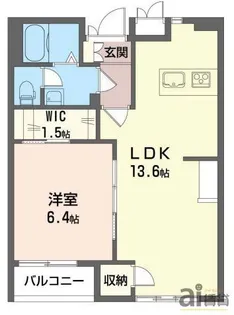 東京都東大和市南街3【アパート】の間取り