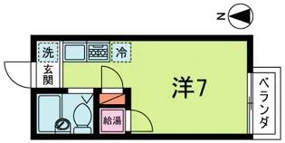 サンアームス【1階】の間取り