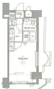 ブライズ早稲田東【6階】の間取り