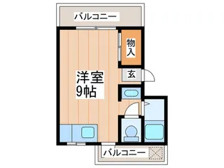 シリウス鴫野【4階】の間取り