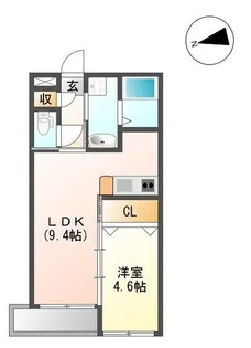 フィーロ宮町【2階】の間取り